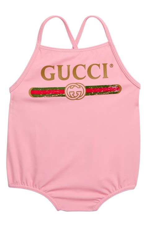 did gucci have his baby|Gucci infant swimsuit.